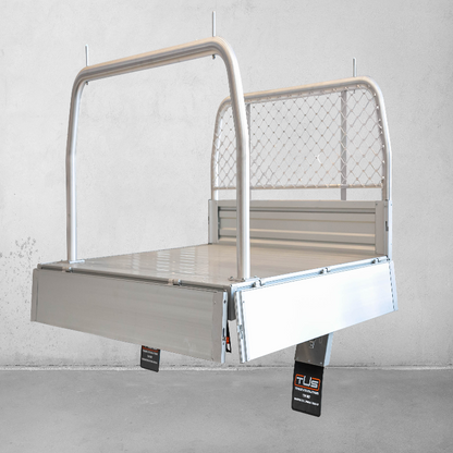 1900 wide standard rear ladder rack - Anodized