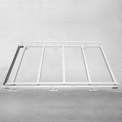 2400x1250 Tradesman Roof rack with welded legs - White